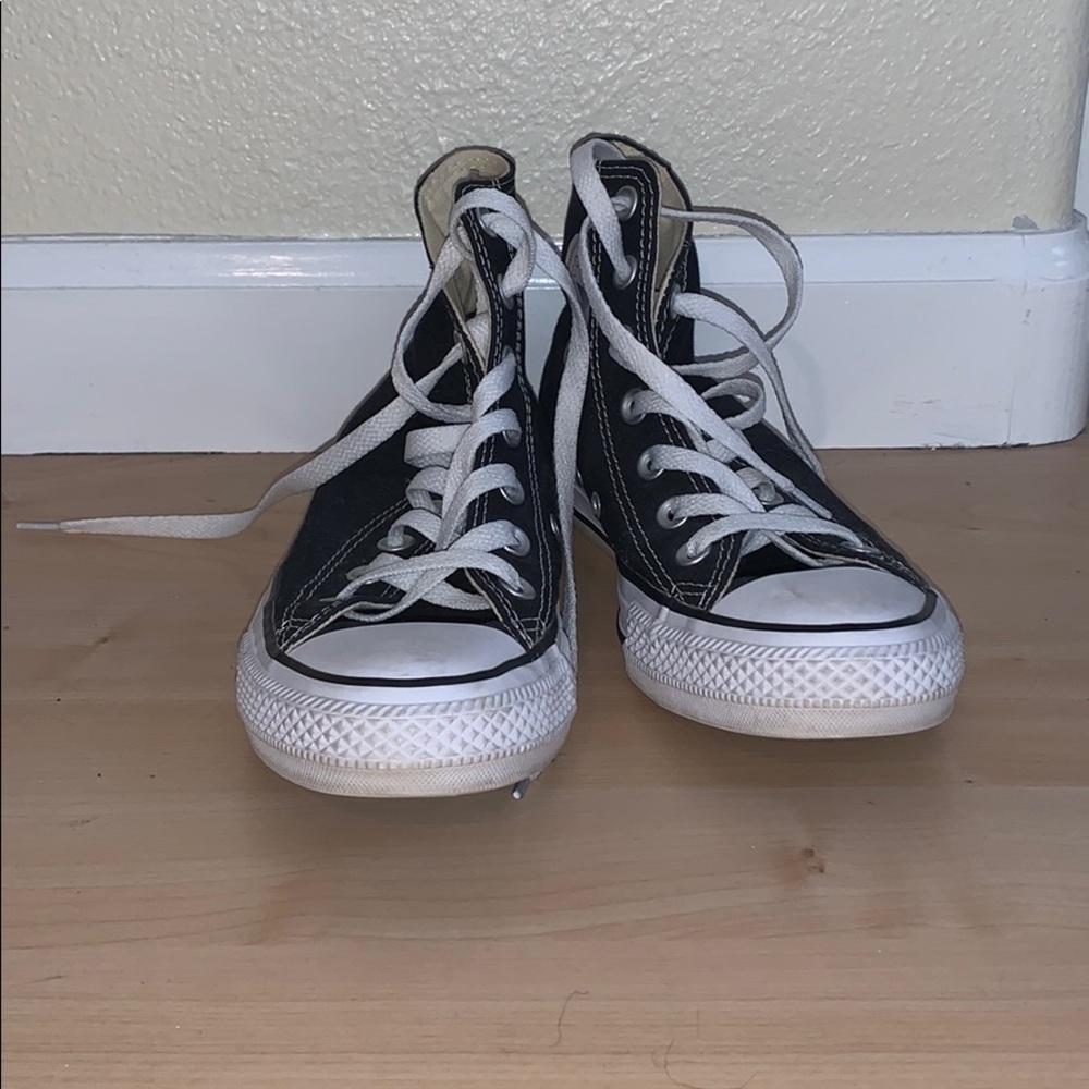 Black High Top Converse